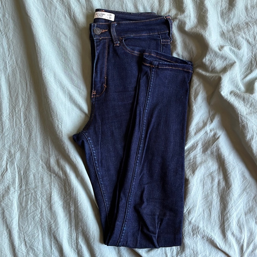 Abercrombie High-Rise Skinny Jeans